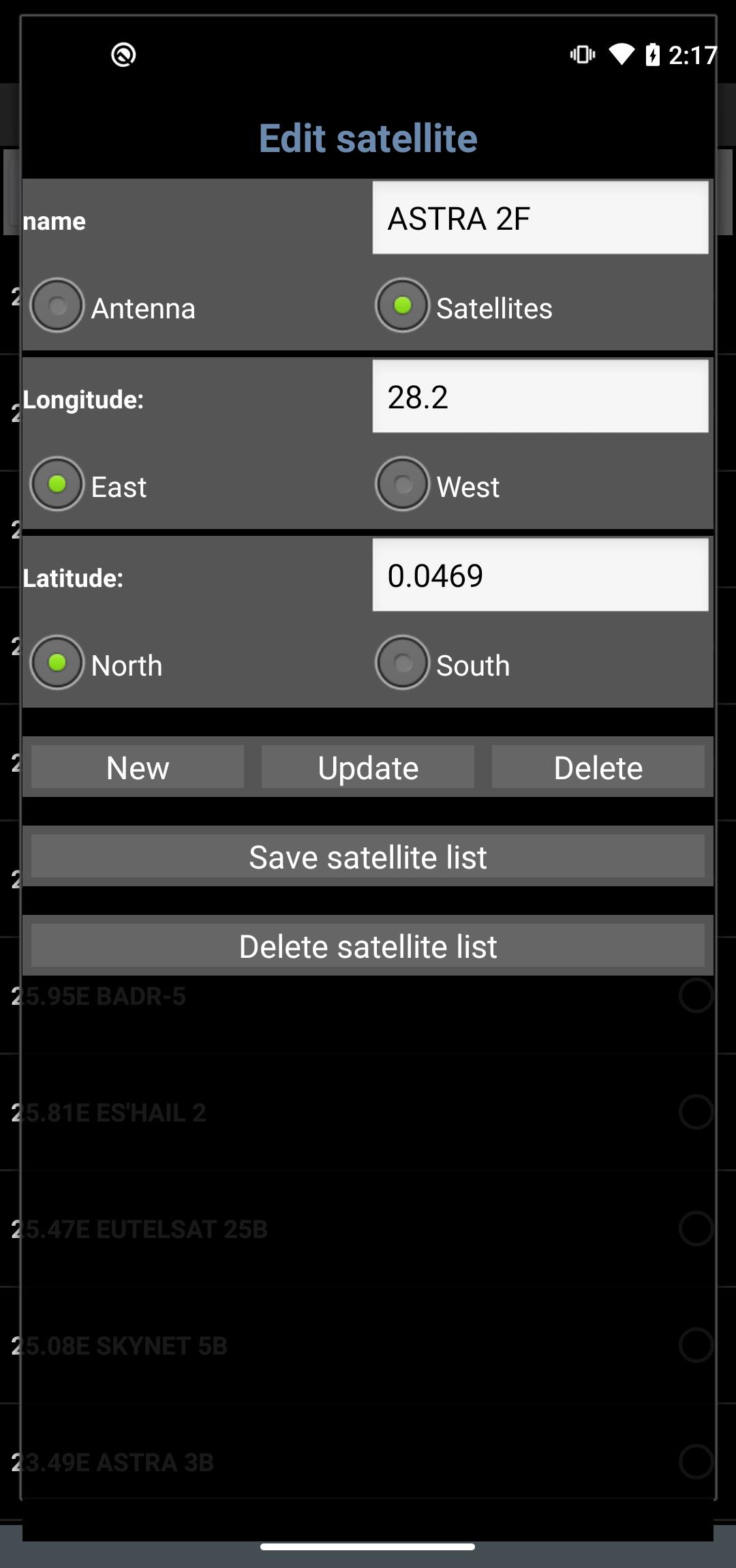 Satellite Locator应用截图第4张