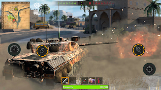 Tank Games: War of Tanks Ekran Görüntüsü 2