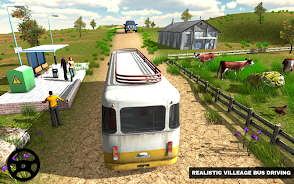 Bus Simulator Coach Drive Game Ảnh chụp màn hình 4