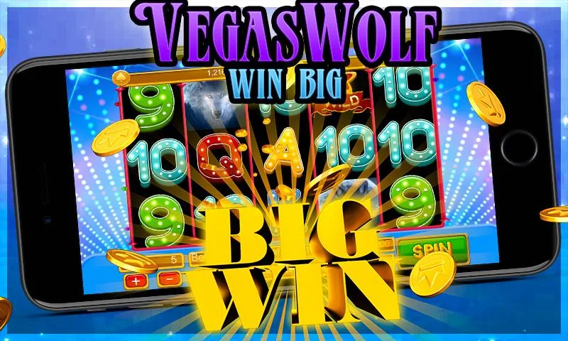 Vegas Wolf - Win Big Lucky Winter Slots 스크린샷 4