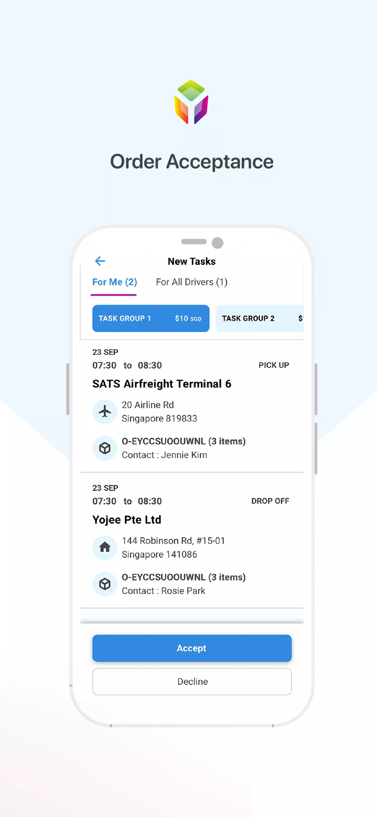 Yojee Driver应用截图第3张