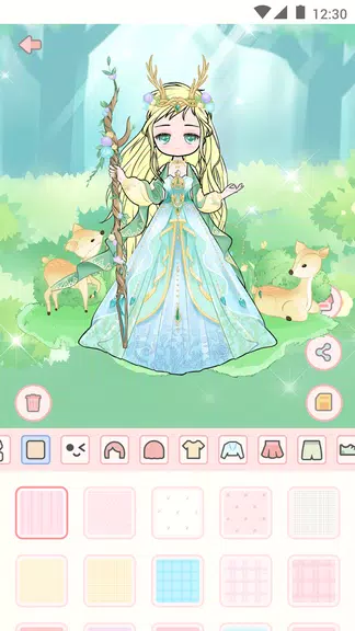 Cute live star:dress up avatar Ảnh chụp màn hình 4