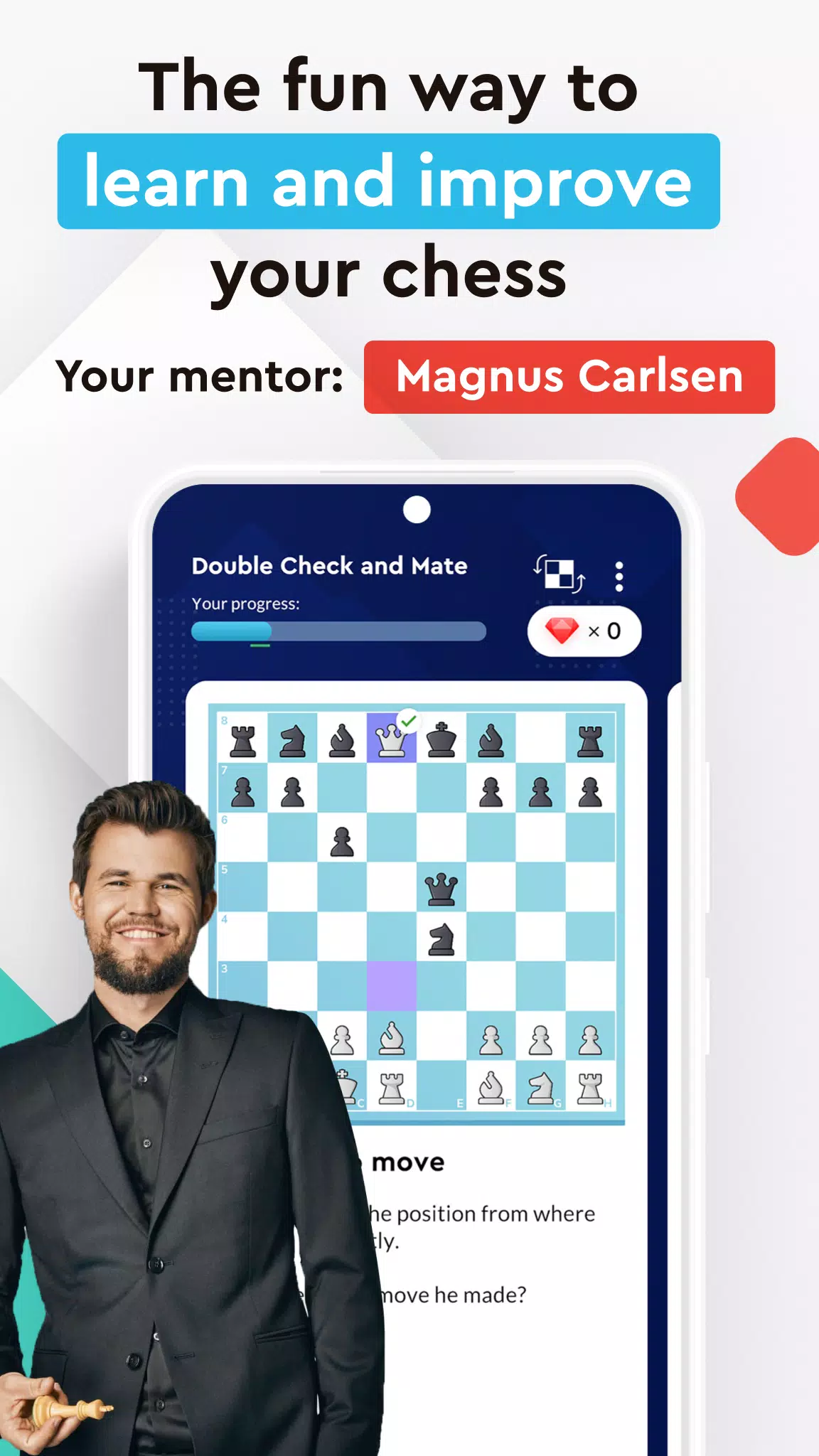 Play Magnus - Chess Academy Captura de pantalla 1