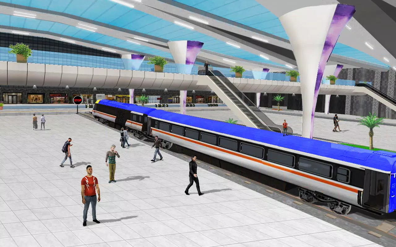 City Train Driver Simulator Tangkapan skrin 3