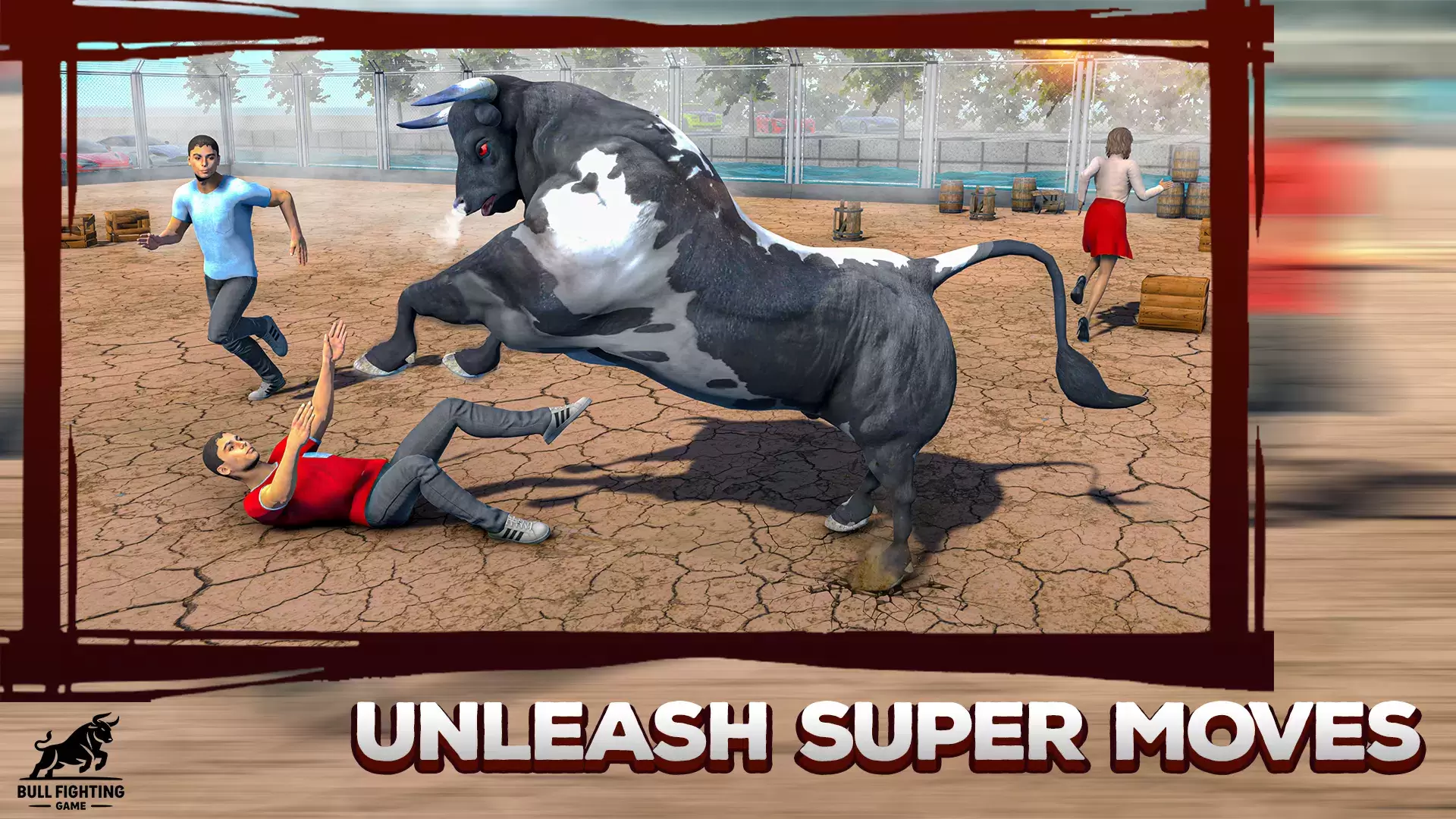 Schermata Bull Fighting Game: Bull Games 3