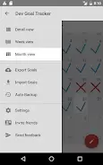 Goal & Habit Tracker Calendar Zrzut ekranu 4