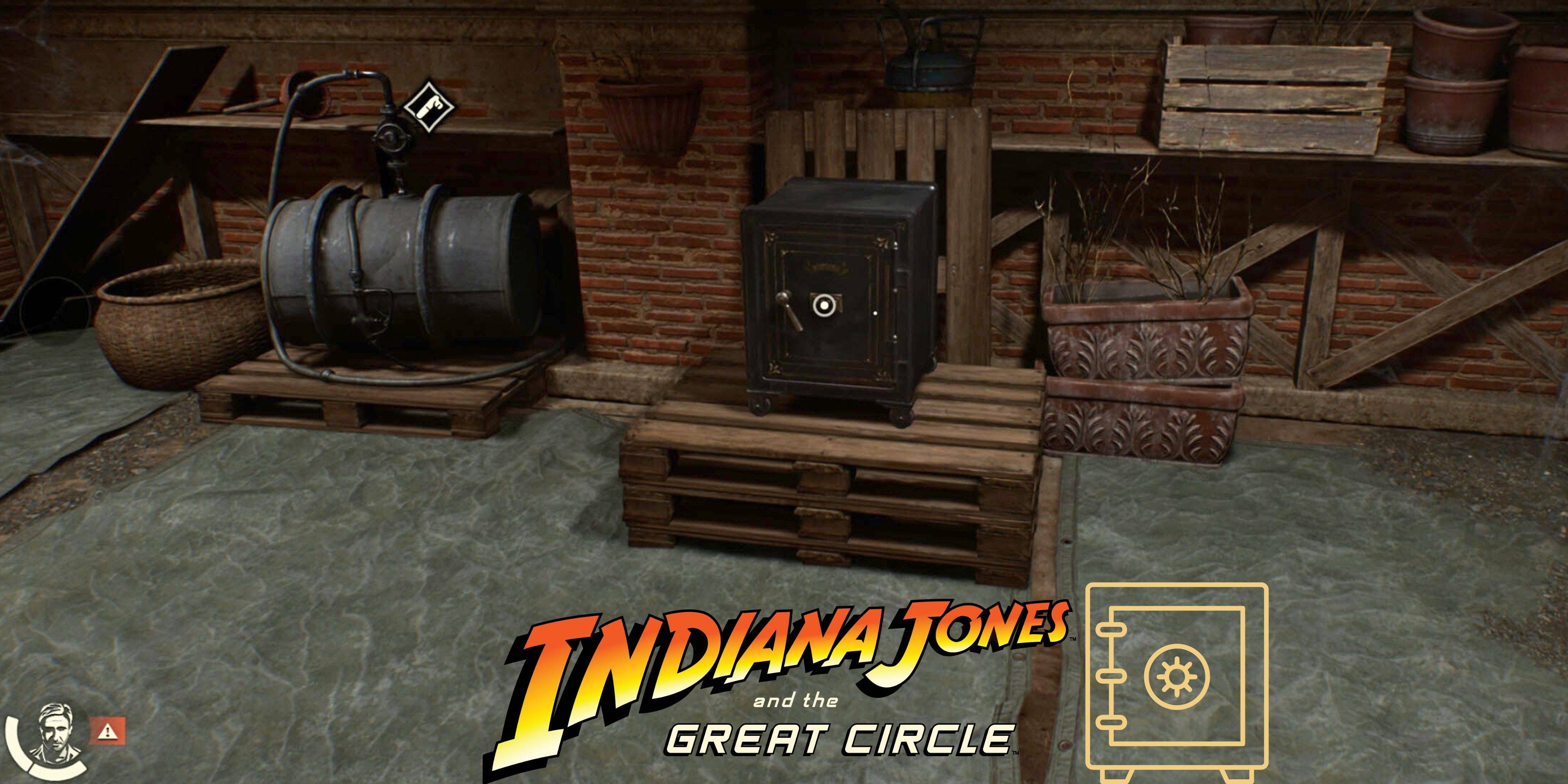 Indiana Jones And The Great Circle: Museum Wing Storage Room Safe Code