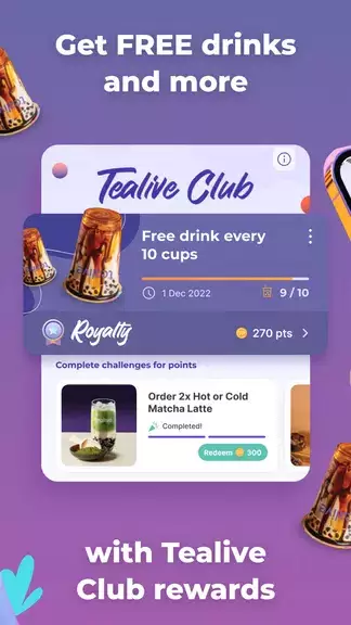 Tealive MY - Order Bubble Tea Ảnh chụp màn hình 3