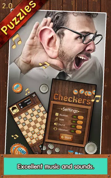 Thai Checkers - Genius Puzzle Captura de tela 2