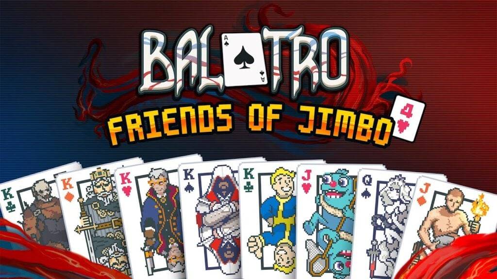 Balatro svela Friends of Jimbo 4 Collab Pack