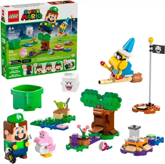 Lego Super Mario Adventures z interaktywną zabawką Luigi