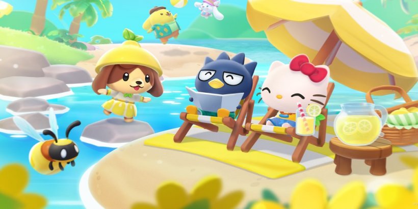 Hello Kitty Island Adventure porta il caldo con la versione 1.8 - Sunshine Celebration