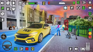 Taxi Driver Cab Car Driving 3D 스크린샷 3