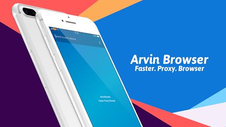 Arvin Browser - VPN Browser Скриншот 1