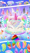 Rainbow Unicorn Cake Zrzut ekranu 3