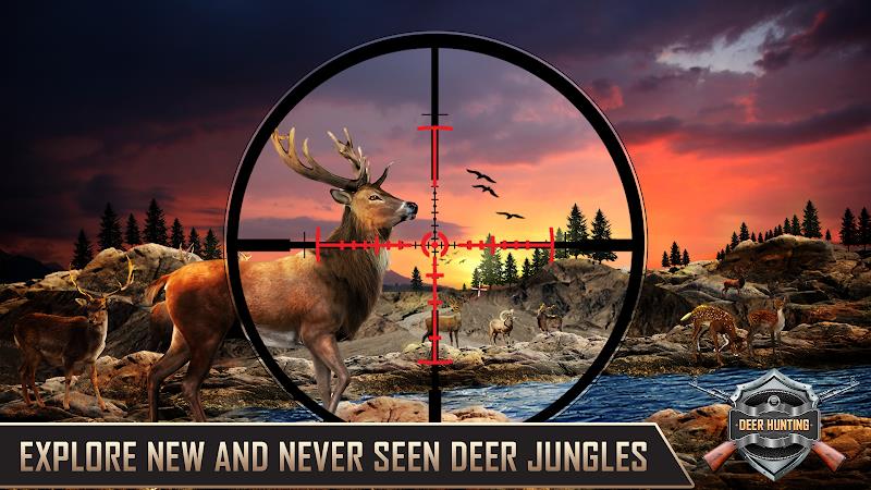 Deer Hunting Simulator Games Captura de pantalla 4