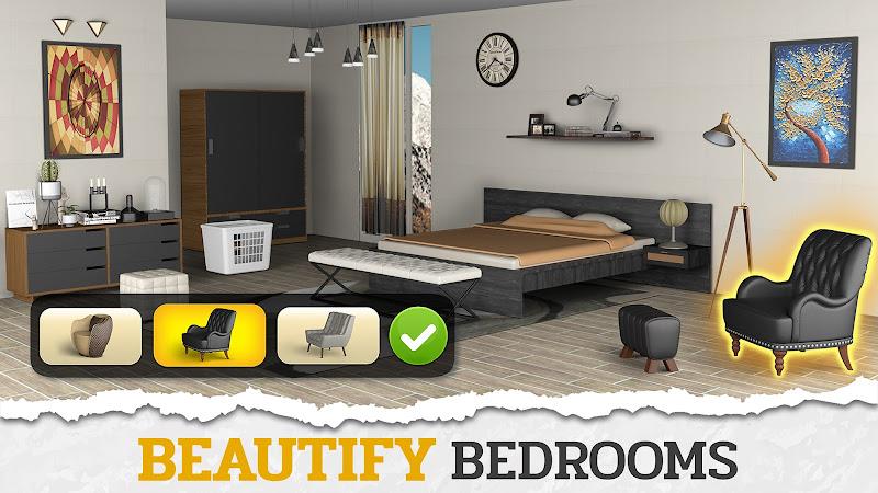 Design My Home: Makeover Games Captura de pantalla 3