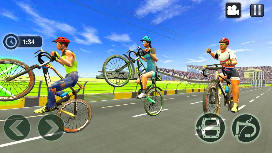 Cycle Race Game Cycle Stunt Screenshot 2