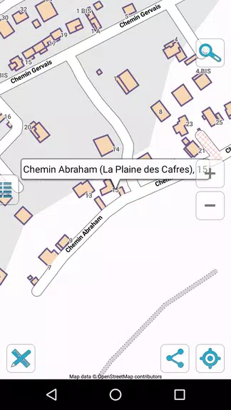 Map of Reunion offline Tangkapan skrin 3