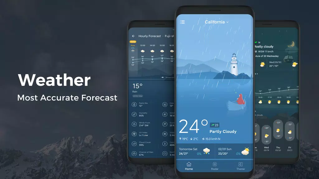 Local Radar Weather Forecast ဖန်သားပြင်ဓာတ်ပုံ 1