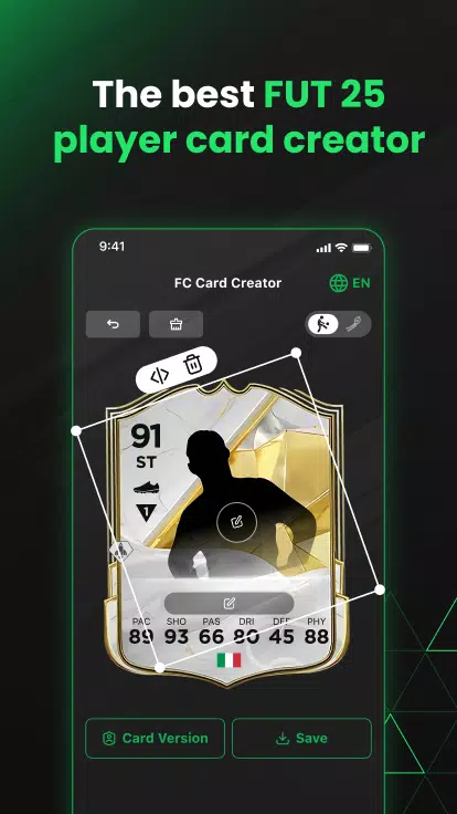 FUT 25 Card Creator स्क्रीनशॉट 1