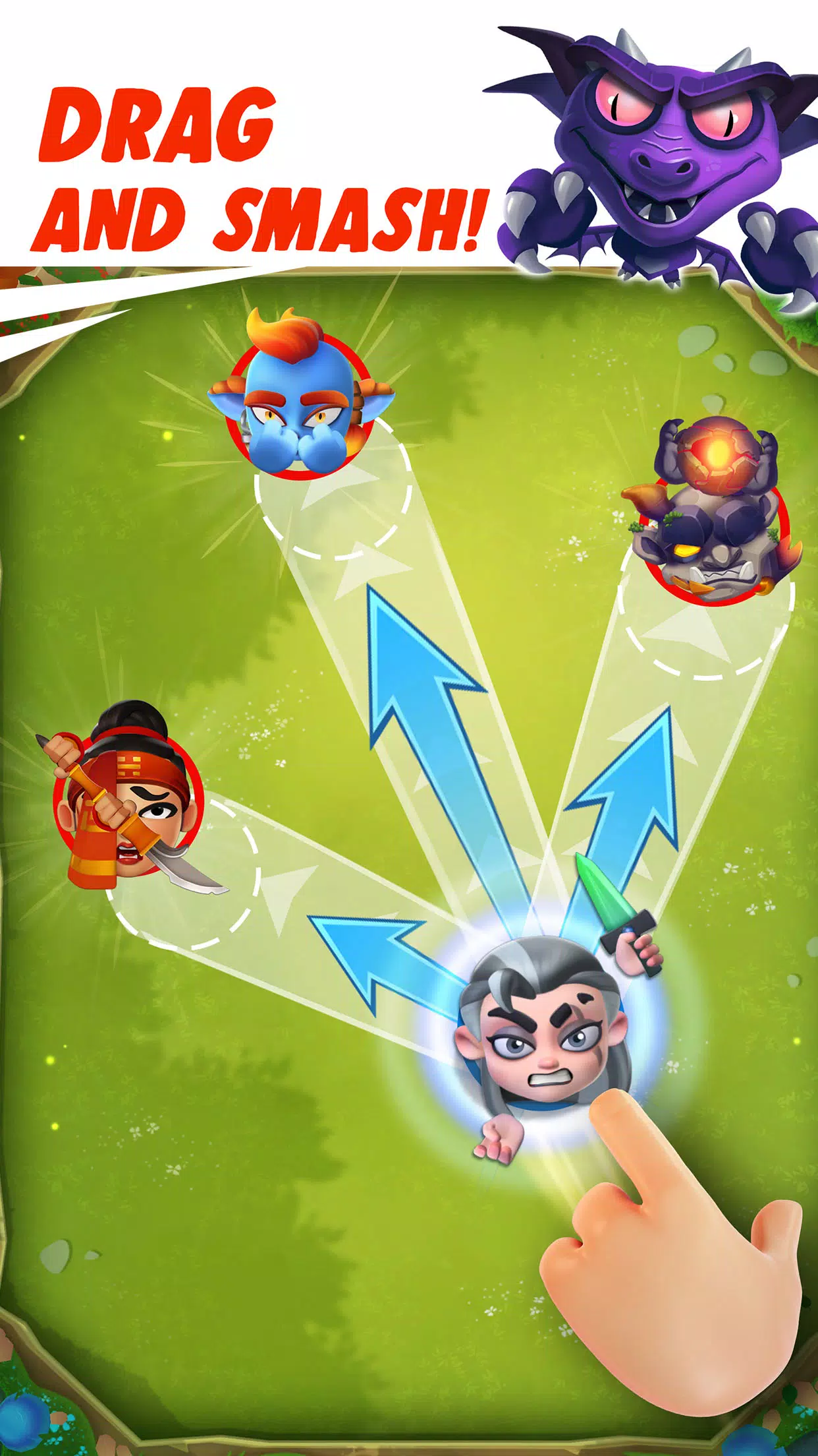 Smashing Four: PvP Hero bump Tangkapan skrin 4