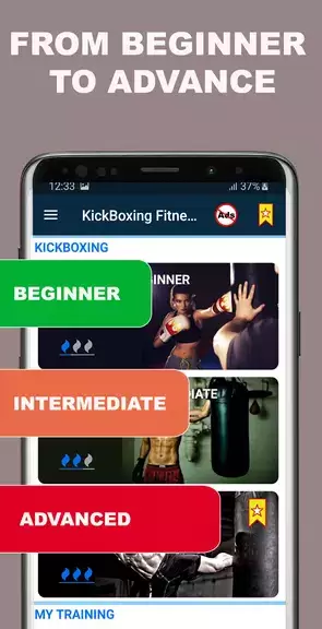 Kickboxing fitness Trainer Captura de tela 3