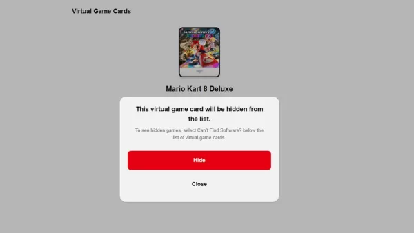 Nintendo memperkenalkan sistem baru untuk menyembunyikan kad permainan