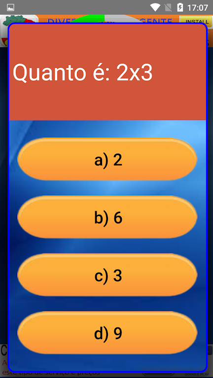 Quiz Tabuada Facil Ekran Görüntüsü 3