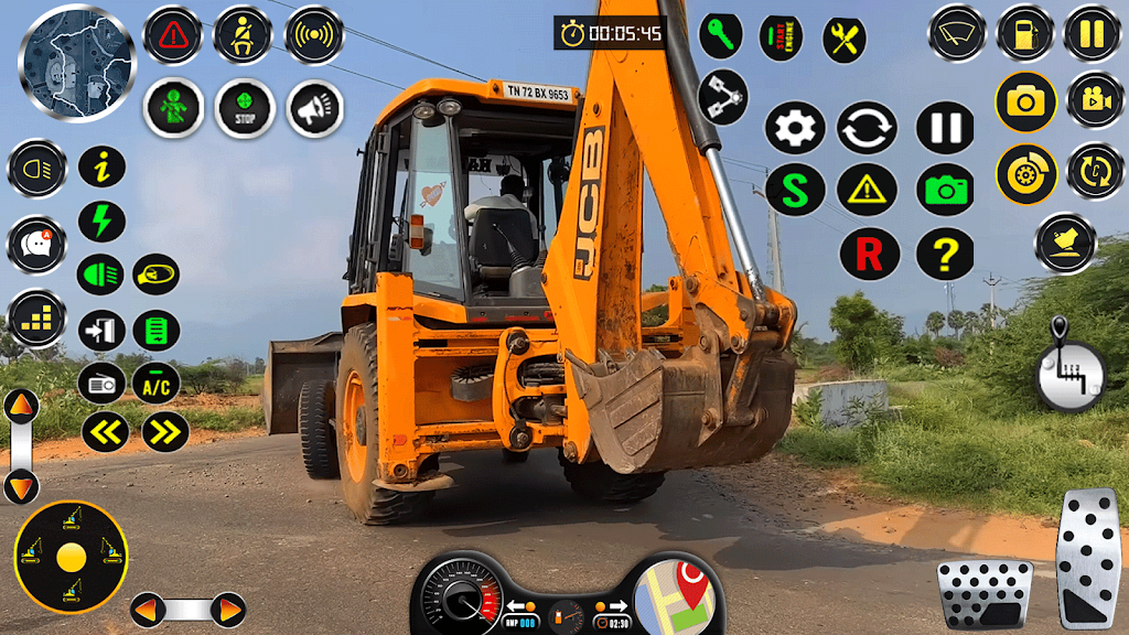 Real City JCB Construction 3D Zrzut ekranu 2