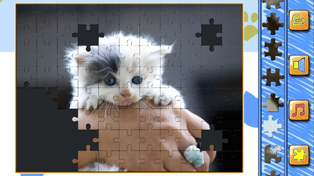 Jigsaw Puzzle Cats Kitten Ekran Görüntüsü 2