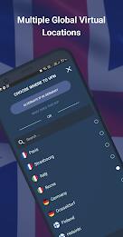 VPN UK: Fast VPN with Adblock Zrzut ekranu 2