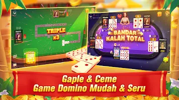 Domino QiuQiu 99 QQ Gaple Slot Captura de tela 2