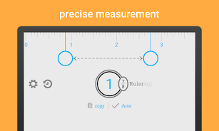 Ruler App: Measure centimeters स्क्रीनशॉट 2