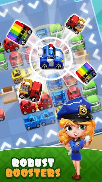 Traffic Jam Cars Puzzle Match3 Mod Schermafbeelding 4