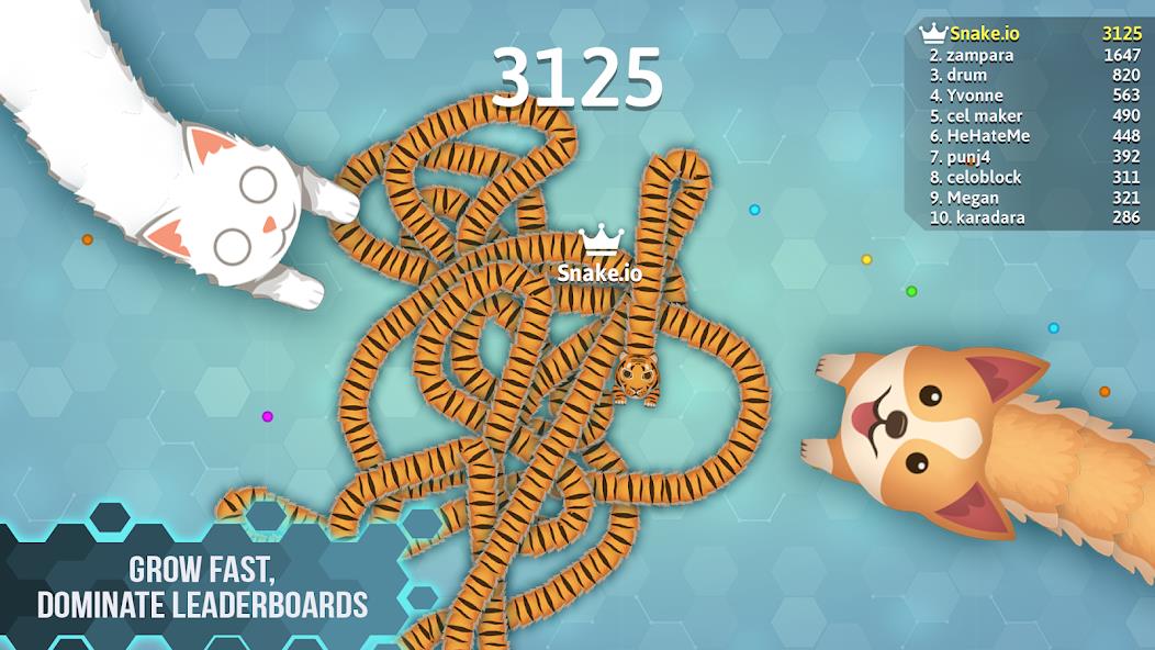 Snake.io - Fun Snake .io Games Mod Schermafbeelding 4