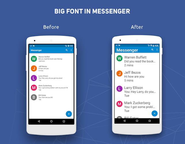 Big Font - Change Font Size & Text Size स्क्रीनशॉट 3