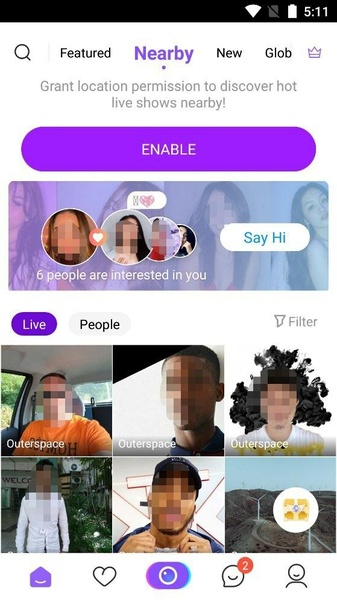 Schermata LiveMe Pro 3