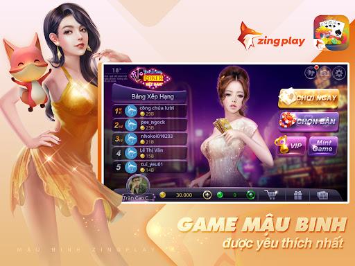 Poker VN ZingPlay ( Mậu Binh)應用截圖第1張