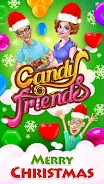 Schermata Candy Friends - Match 3 Frenzy 1