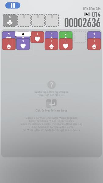 Double Up Solitaire Zrzut ekranu 2