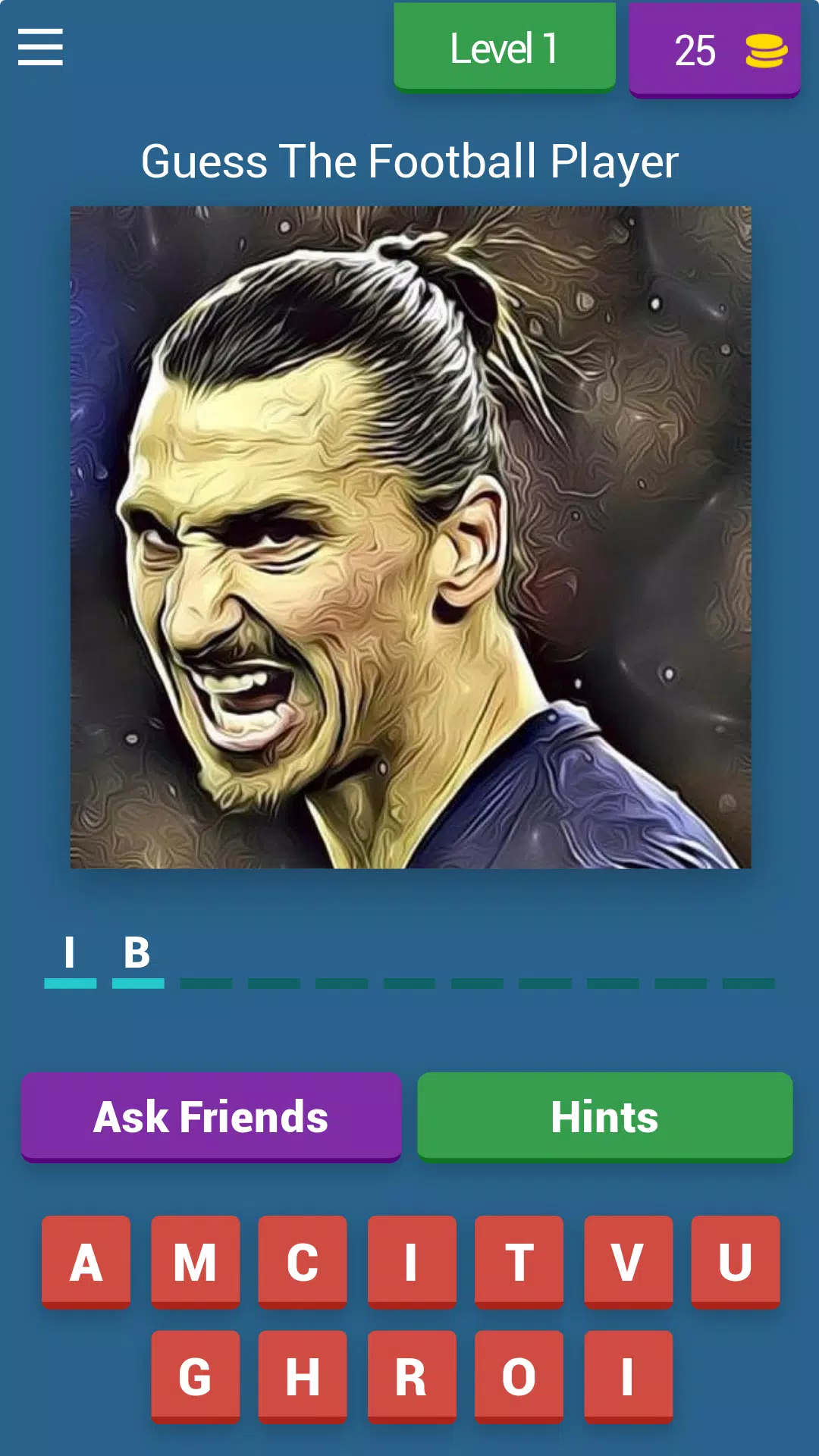 Guess The Football Player Quiz Скриншот 1