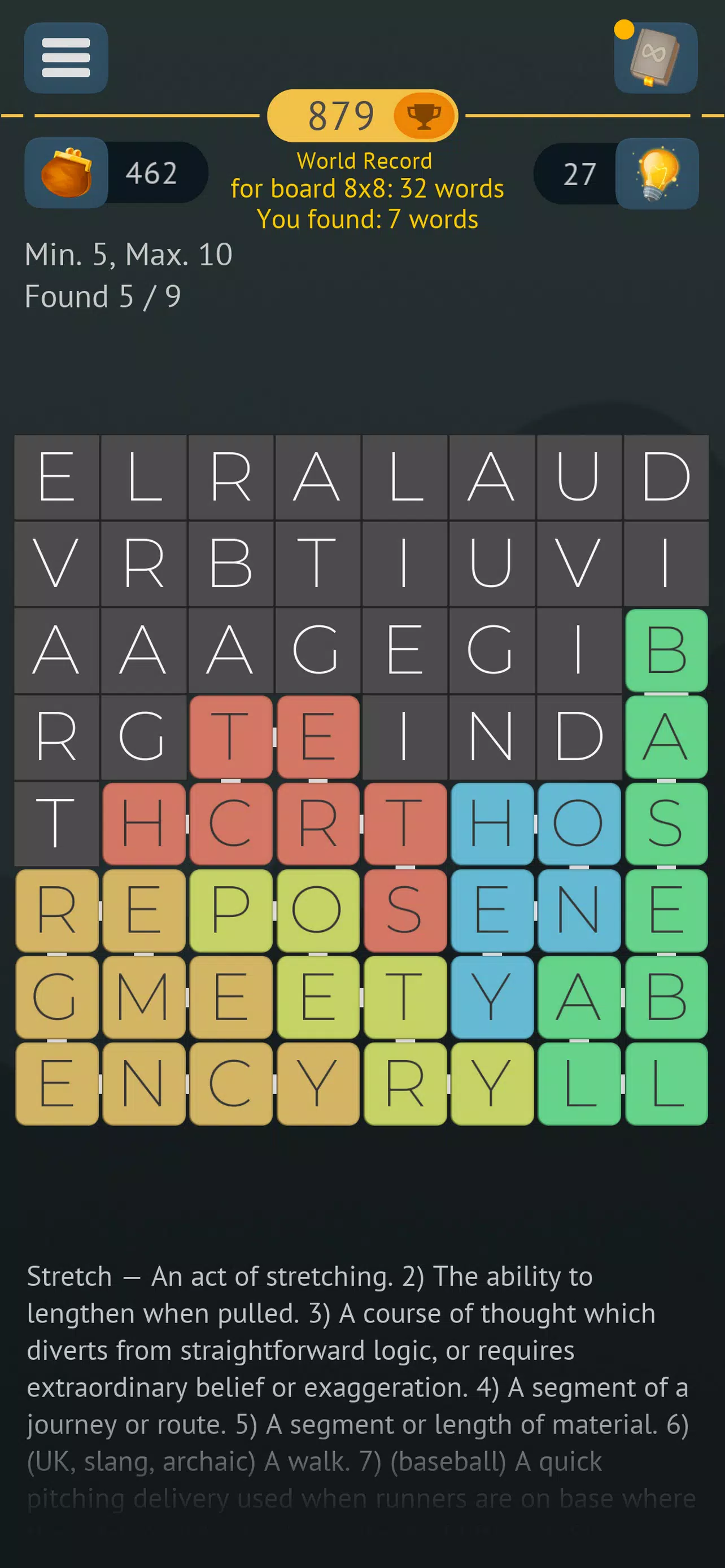 Word Search Infinite Puzzles ဖန်သားပြင်ဓာတ်ပုံ 3