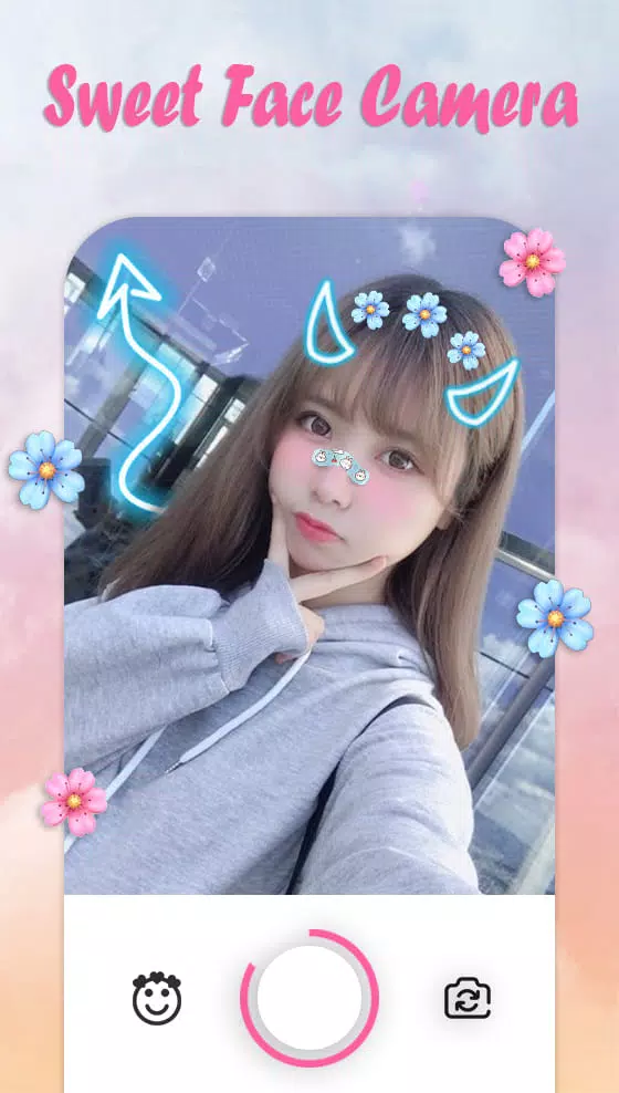 Sweet Face Camera - Live Face Captura de pantalla 2