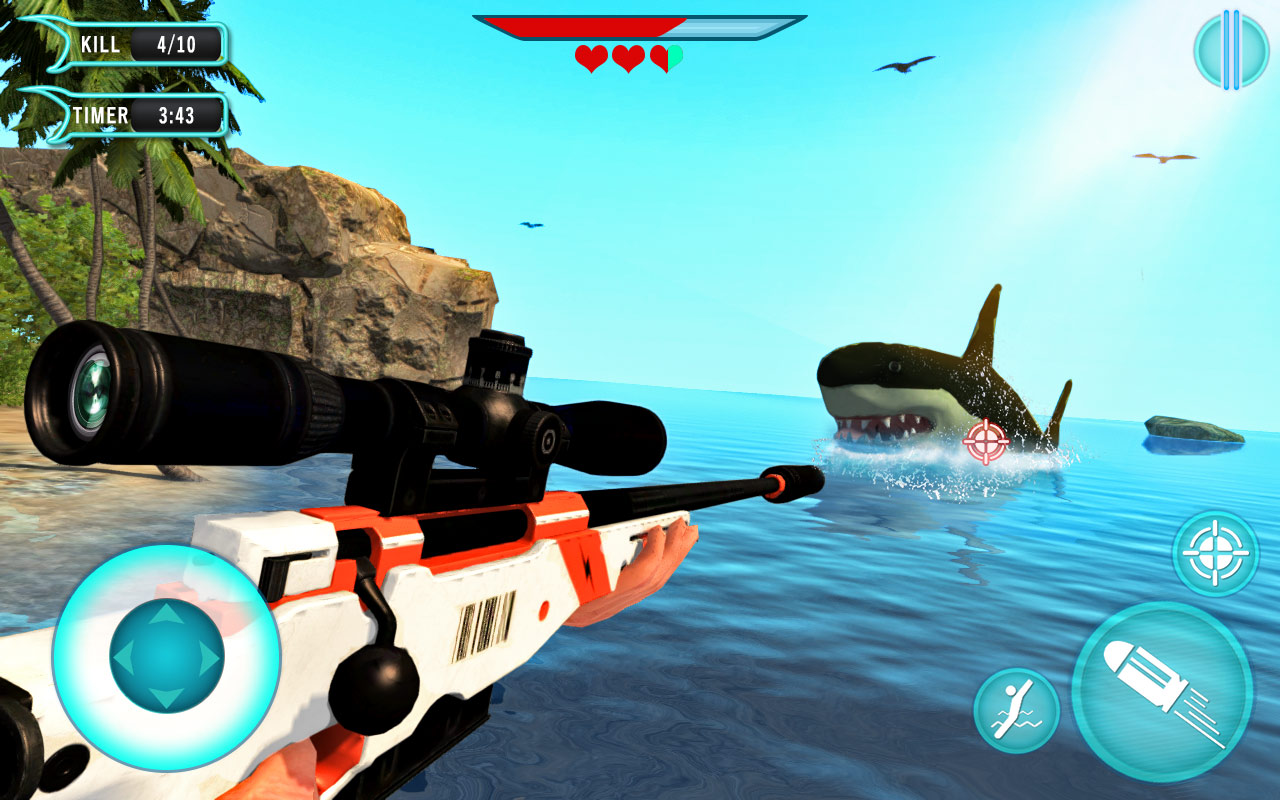 Hunt Wild Shark Simulator Capture d'écran 2