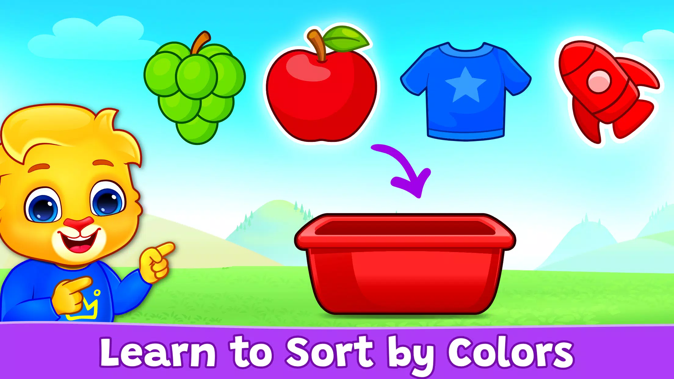 Color Kids: Coloring Games Ekran Görüntüsü 3