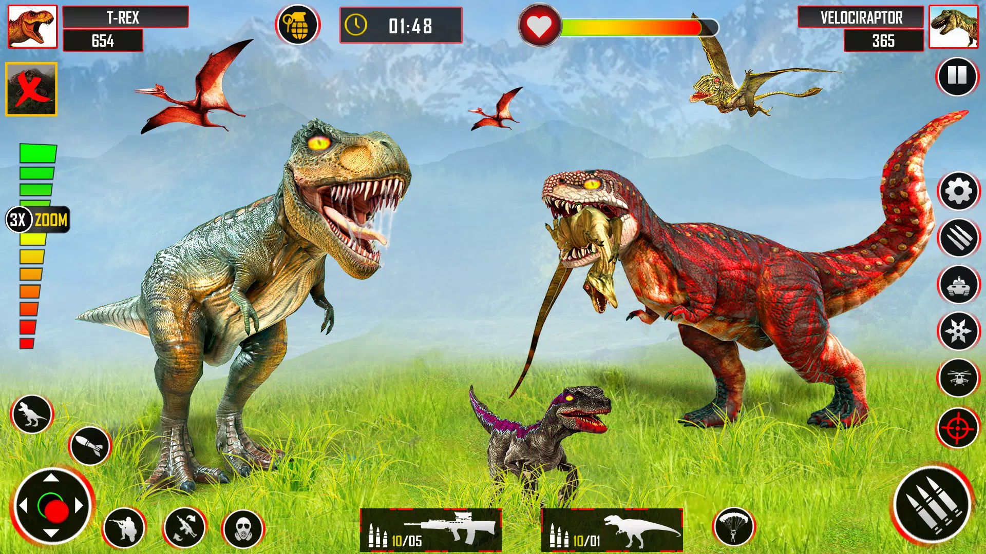 Schermata Wild Dino Hunting - Gun Games 4