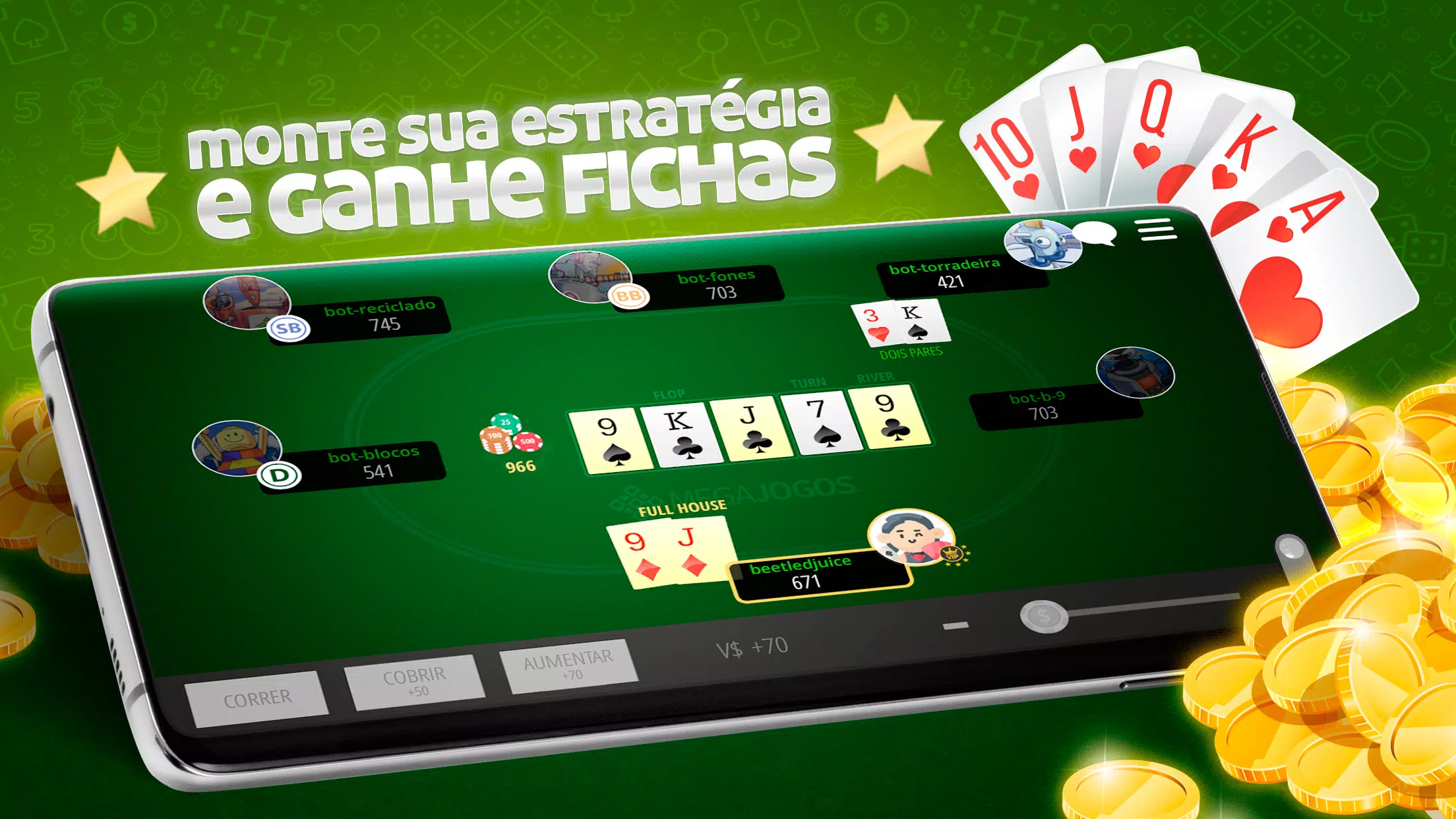 Poker Texas Hold’em Online Captura de pantalla 1