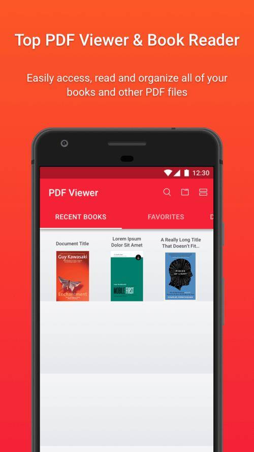 Schermata PDF Viewer & Book Reader 1