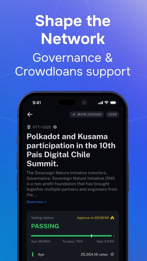 Nova Polkadot Wallet Ảnh chụp màn hình 3